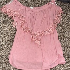 Off the shoulder blouse